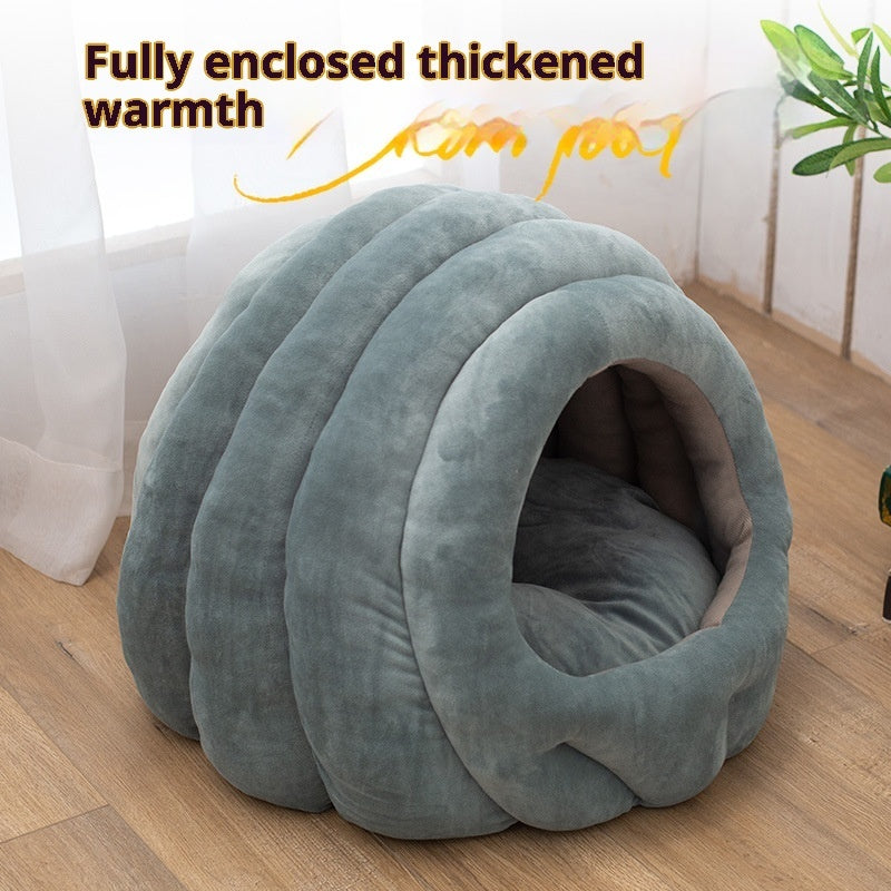A Safe, Cozy Cat Nest for Every Season